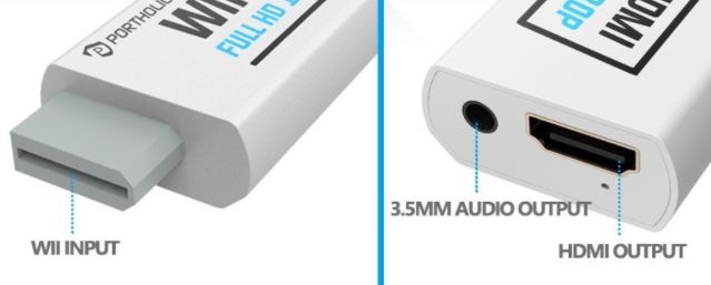 wii component to hdmi