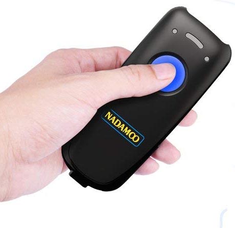 NADAMOO Mini Wireless Barcode Scanner