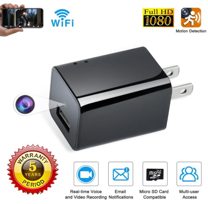 Best USB Wall Charger Covert WiFi 