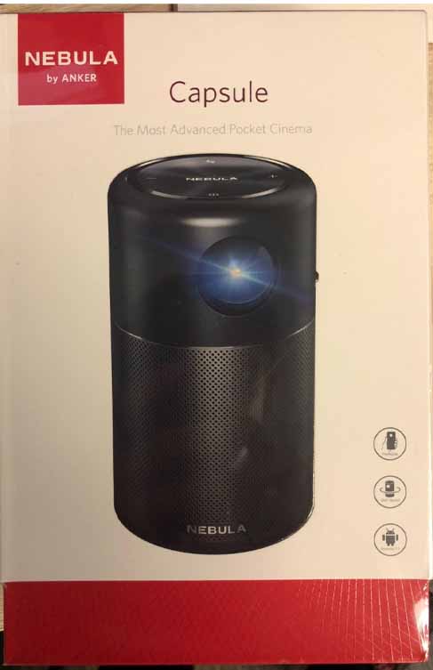 Anker Nebula Capsule Smart Pico Projector Review - Nerd Techy
