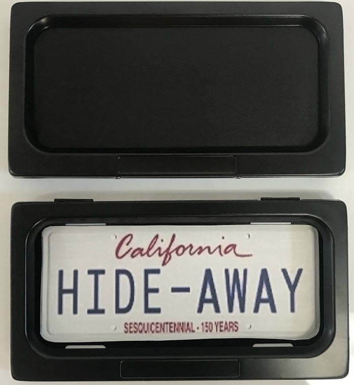 licence plate cover up