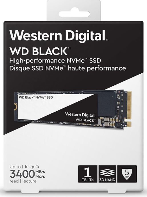 Western Digital Black 3D NVMe SSD