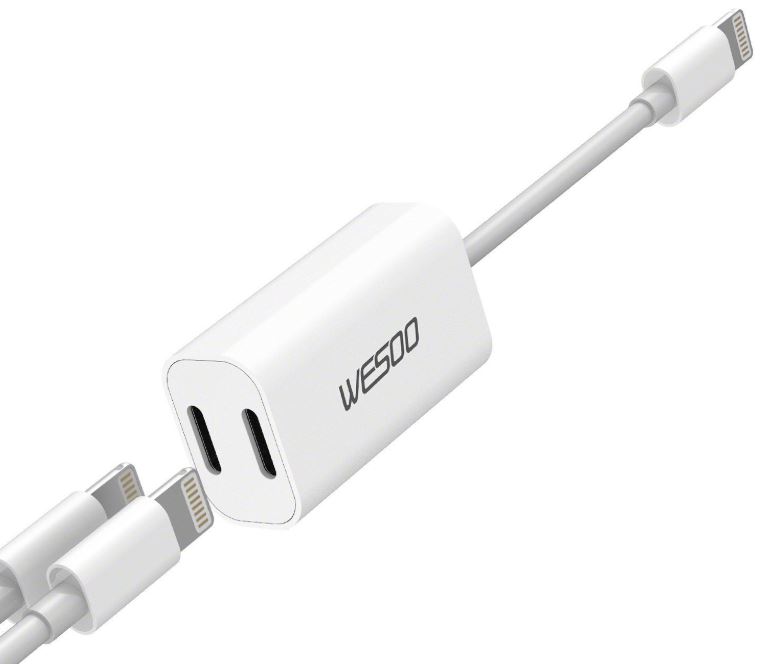 Wesoo iPhone Adapter Splitter