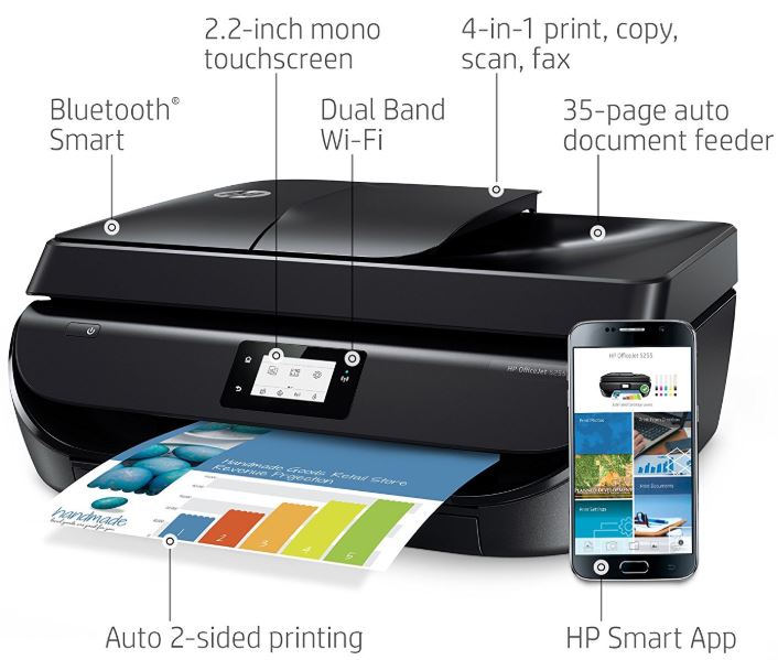 Hp Officejet Comparison Chart