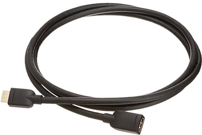 AmazonBasics High-Speed Male to Female HDMI Extension Cable