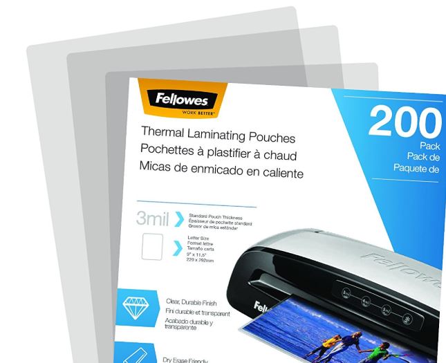 Fellowes Thermal Laminating Pouches