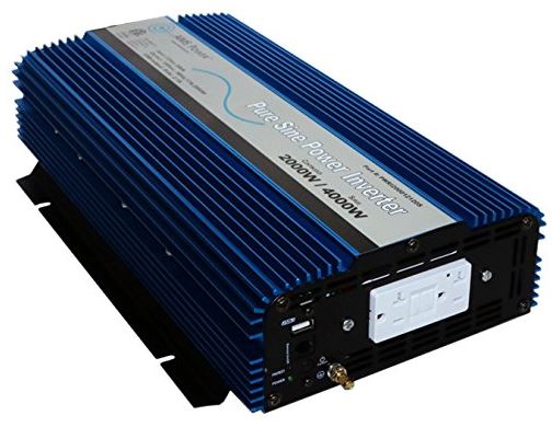 AIMS 2000 Watt Pure Sine Power Inverter