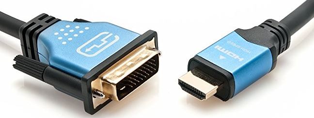 BlueRigger High Speed HDMI to DVI Adapter Cable