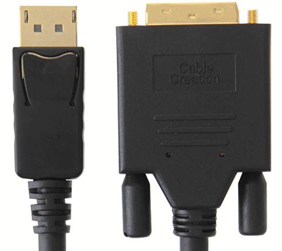 CableCreation DP to DVI Cable