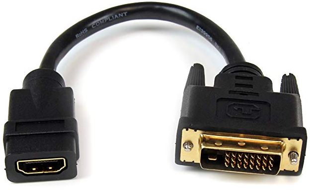 StarTech.com 8” HDMI to DVI-D Video Cable Adapter