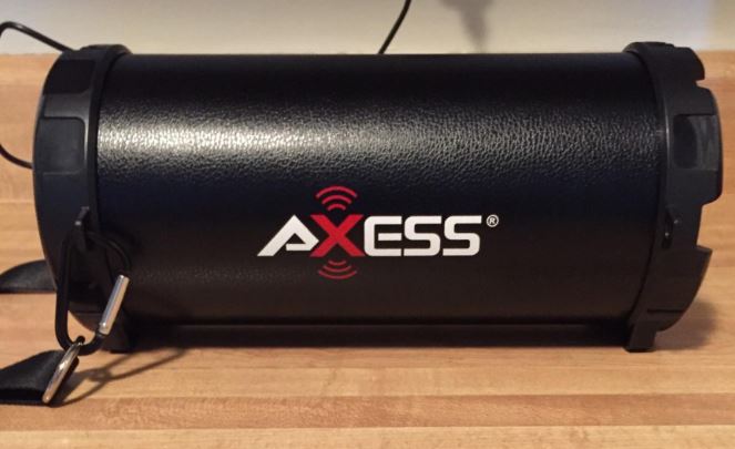 AXESS SPBT1031 Portable Bluetooth Cylinder Speaker Review - Nerd Techy