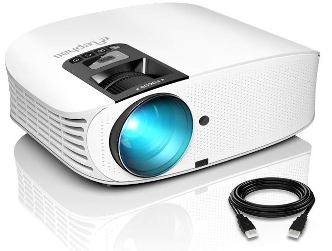 Review of the ELEPHAS (2018 Upgraded Version) Video Projector Nerd Techy