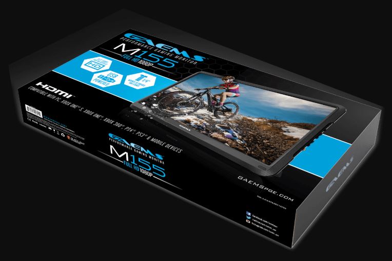 gaems m155 fhd 1080p performance gaming monitor