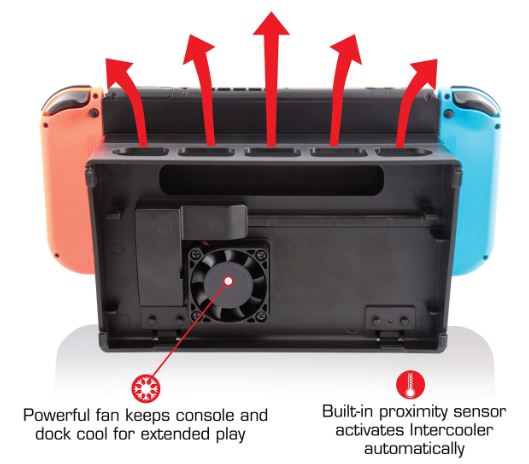 nintendo switch cooling system