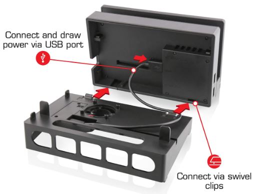 nintendo switch cooling system