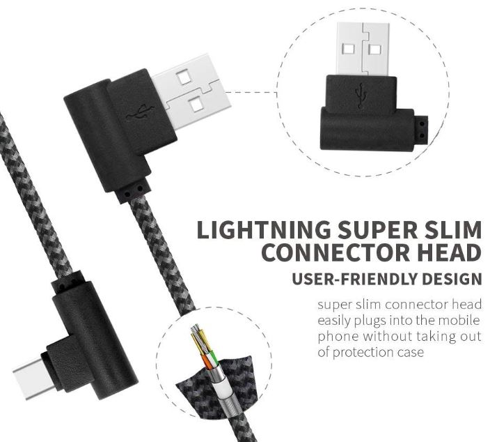 APFEN Right Angled USB-C Cable