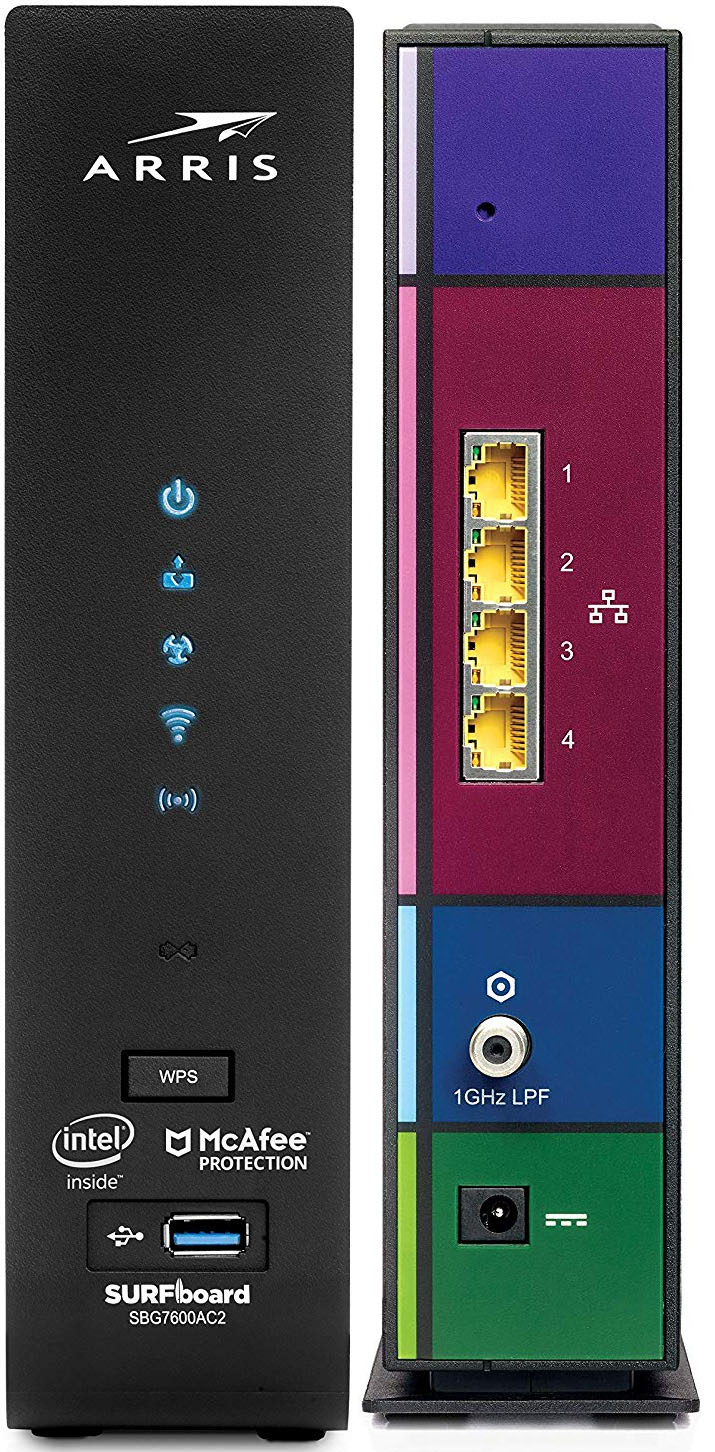 arris modem router combo