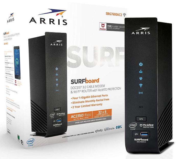 ARRIS Surfboard SBG7600AC2