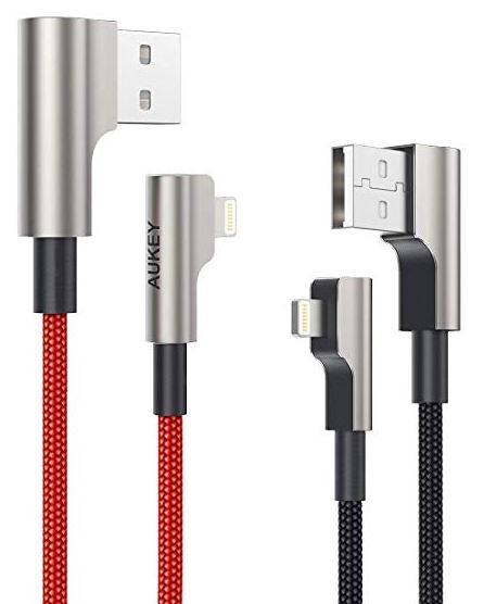 AUKEY Right Angle Lighting Cable