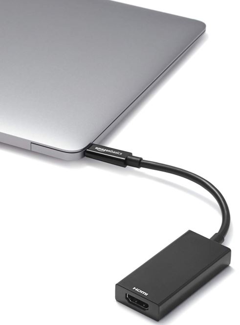 how to connect amazonbasics hdmi to mac