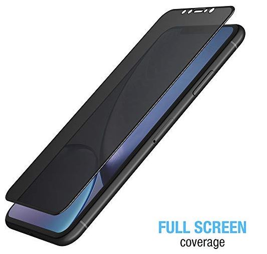 FlexGear iPhone XR Privacy Glass Screen Protector