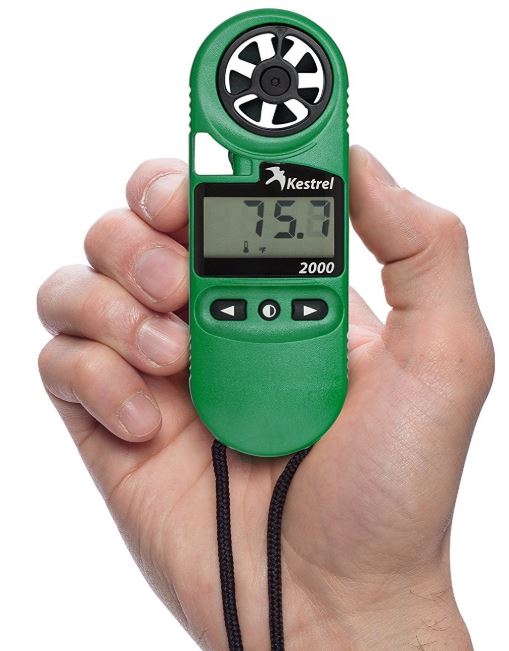 Digital LCD Anemometer Thermometer Portable Wind Speed Measuring Tool V7X3 
