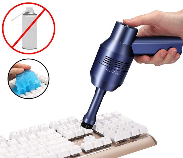 MECO Rechargeable Mini Keyboard Vacuum