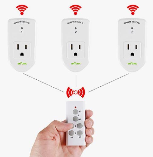 BN-LINK Wireless Remote Control Electrical Outlet