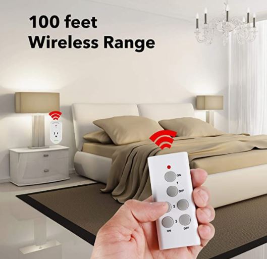 BN-LINK Wireless Remote Control Electrical Outlet