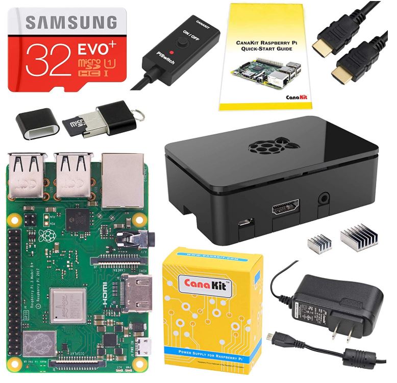 CanaKit Raspberry Pi 3 B plus Starter Kit