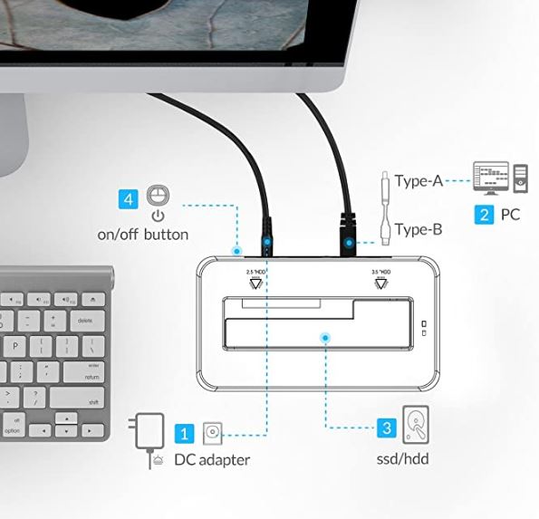 ORICO SATA Hard Drive Docking Station