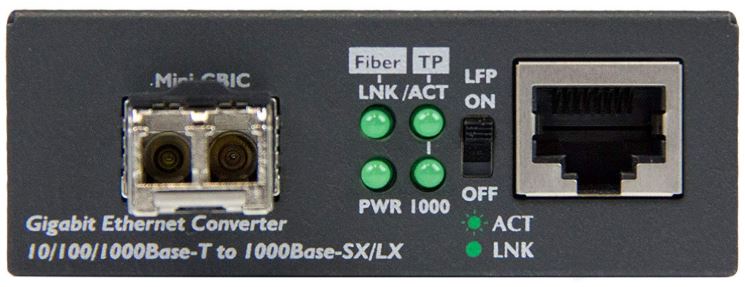 StarTech Gigabit Ethernet Fiber Media Converter