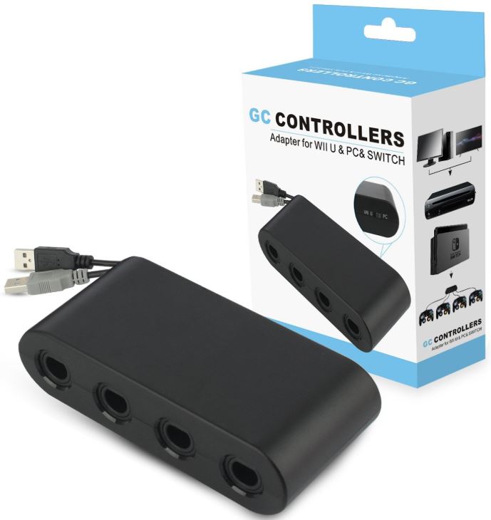 Y-TEAM Wii U GameCube Controller Adapter