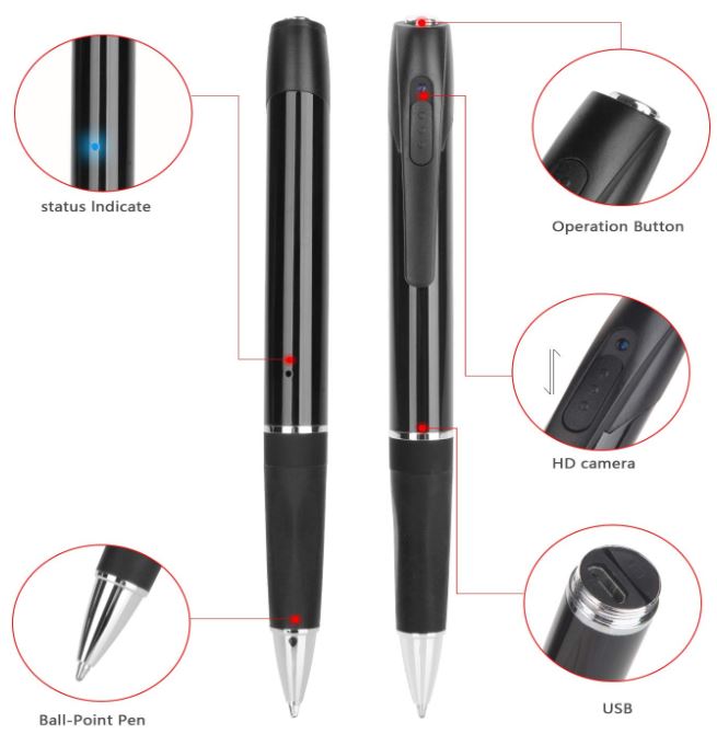 spy pen battery