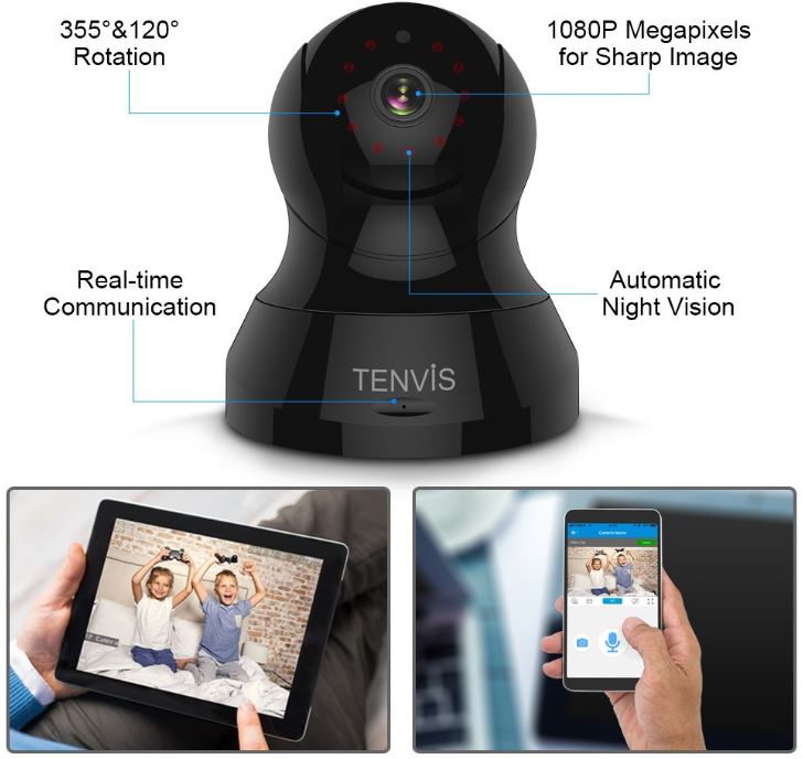 TENVIS 1080P IP Camera