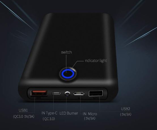 Solice 20000mah Portable Charger