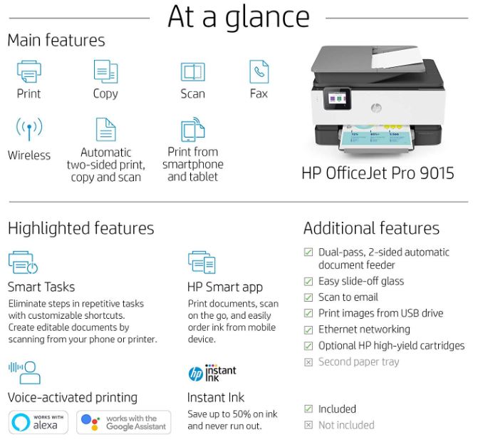 HP OfficeJet Pro 9015