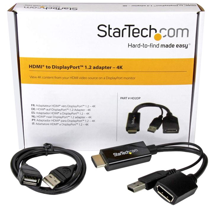 StarTech HDMI to DisplayPort Converter