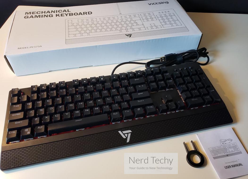 VicTsing Backlit Mechanical Gaming Keyboard