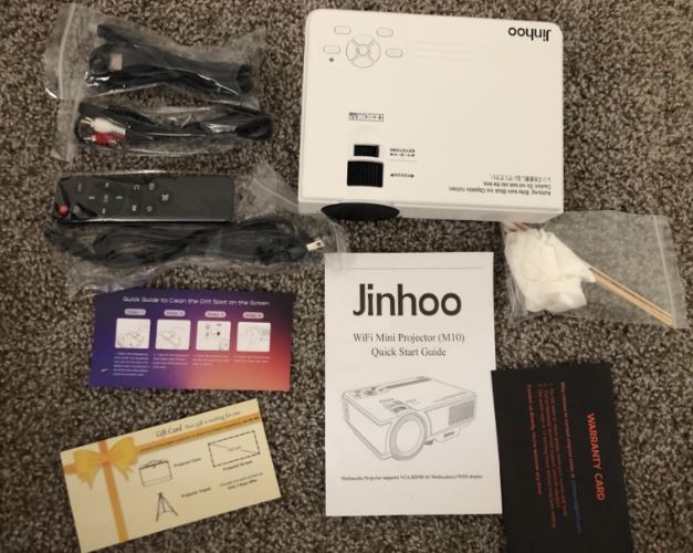 Jinhoo WiFi Projector