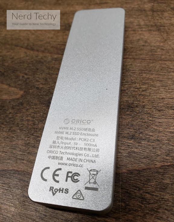 ORICO Aluminum M2 NVMe SSD Enclosure