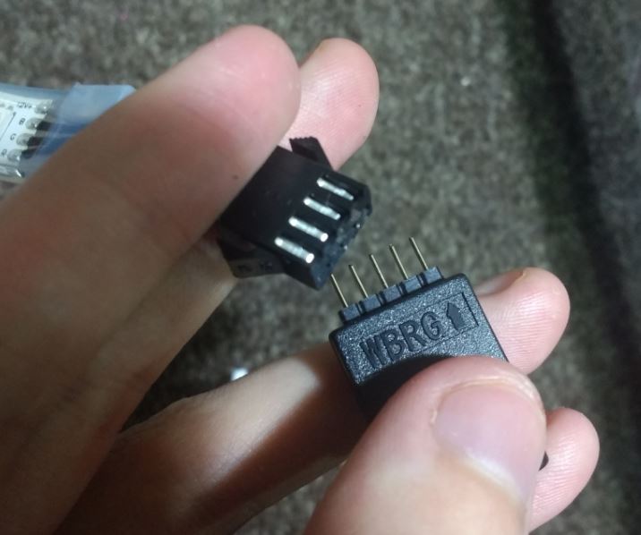 5 pin rgb led pin connector