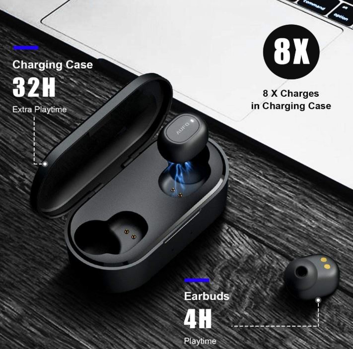 wireless earbuds aufo