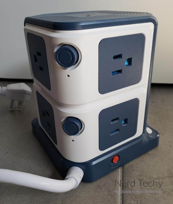 BESTEK Power Strip Tower