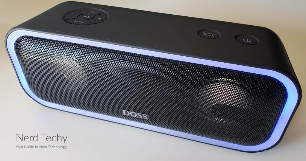 DOSS SoundBox Pro+ Review: Small & Powerful Bluetooth Speaker - Nerd Techy