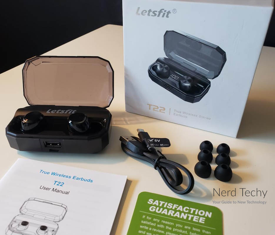 letsfit earbuds pairing