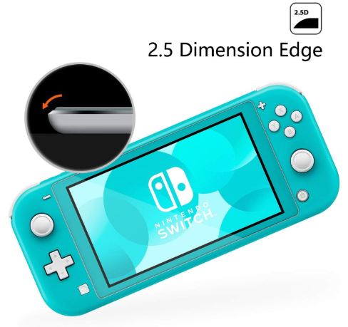 PLESON Tempered Glass Screen Protector for Switch Lite