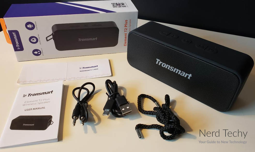 tronsmart t2 plus battery