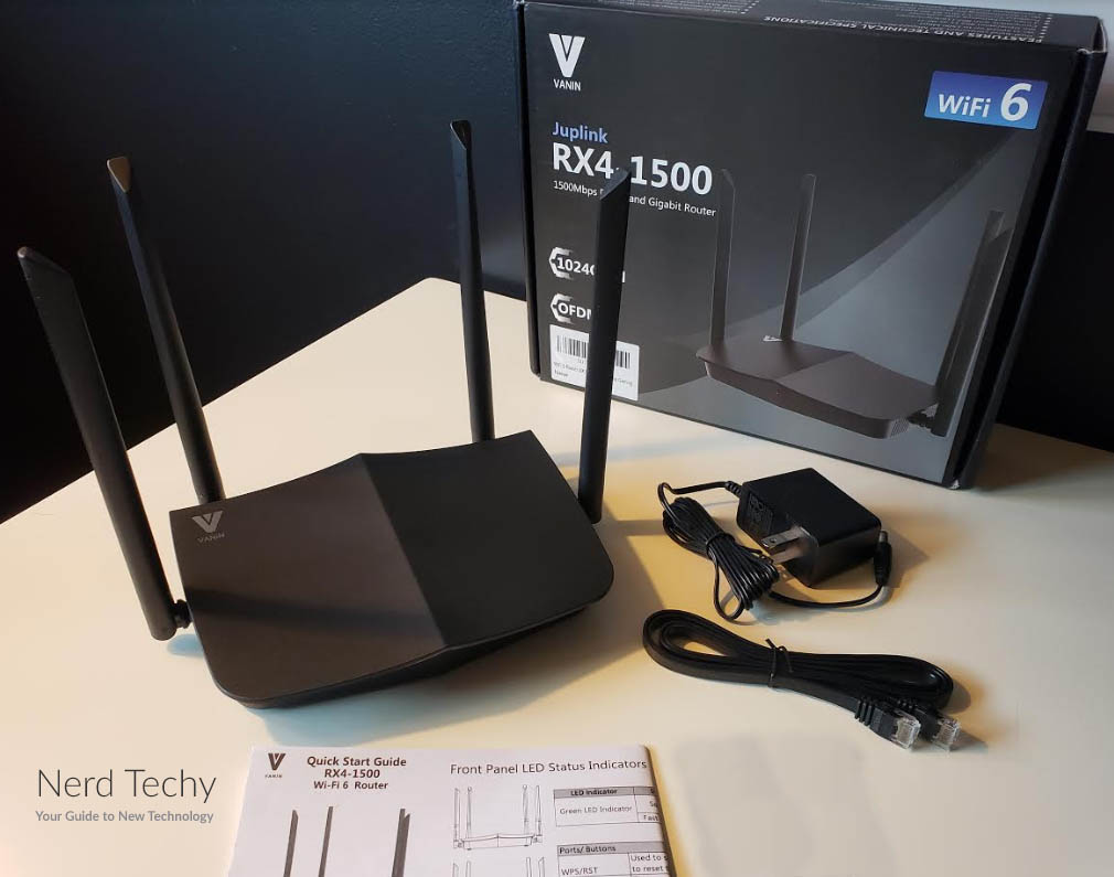 VANIN AX1500 Dual Band AX WiFi 6 Router