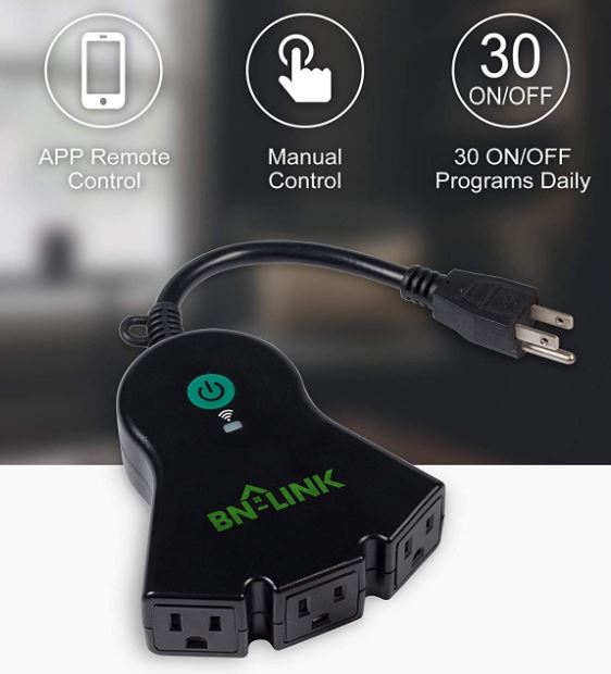 BN-LINK Smart WiFi Heavy Duty Outdoor Outlet